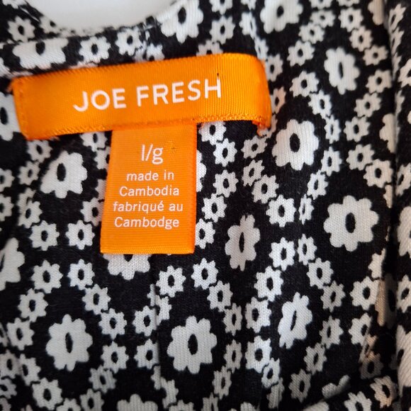 Beachy Sundress Floral Miniprint Empire High Waist Cool Rayon Dress Large - Picture 7 of 11